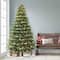 7.5ft. Pre-Lit Alaskan Winter Fir Artificial Christmas Tree, Dual-Color LED Lights